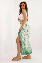 Italy Moda casual viscose long maxi skirt  Adomoo